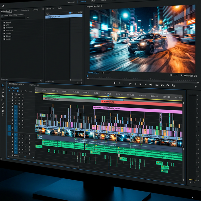 High retention editing example
